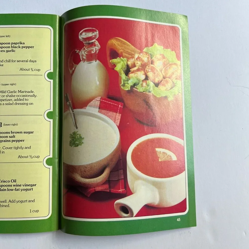 Vintage 1979 Cookbook Crisco Oil Salad Lovers Cookbook Paperback